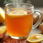 Warm Himalayan salt tonic with honey and lemon.salt trick for men in bed recipe