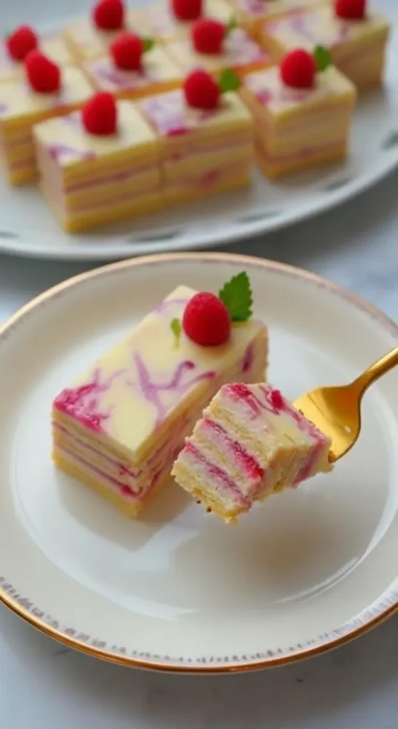 No Bake Raspberry 